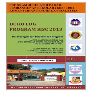 Pelaporan Program SISC 2013