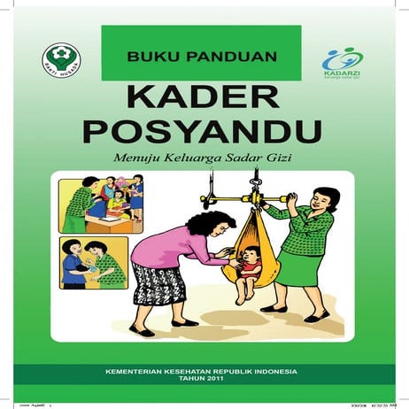 Buku Panduan Kader Posyandu