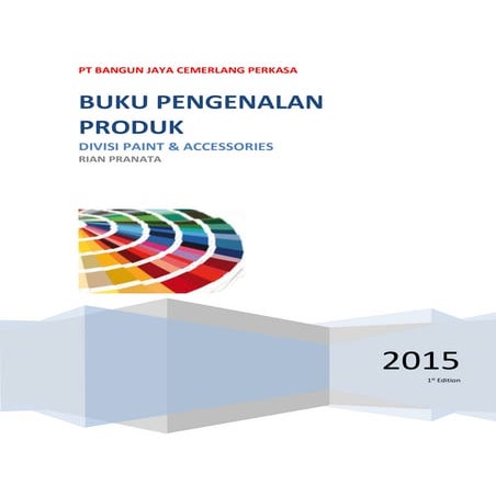 Buku pengenalan produk paint and coating