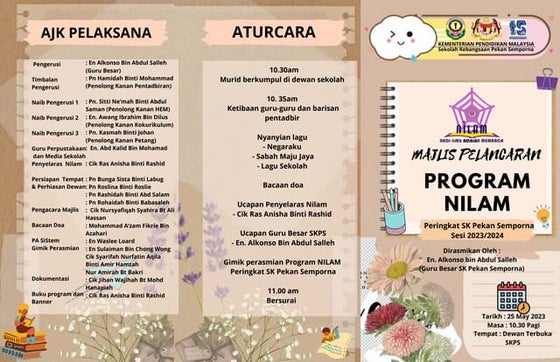 JAWATANKUASA PERKHEMAHAN PERINGKAT SEKOLAH | PPTX