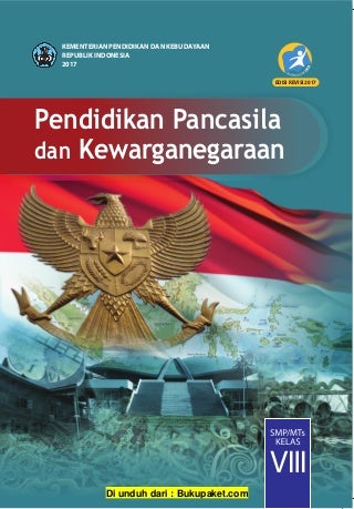 Buku PPKN ( Pendidikan Pancasila dan kewarganegaraan) Kurikulum 13 Kelas 11 (XI)