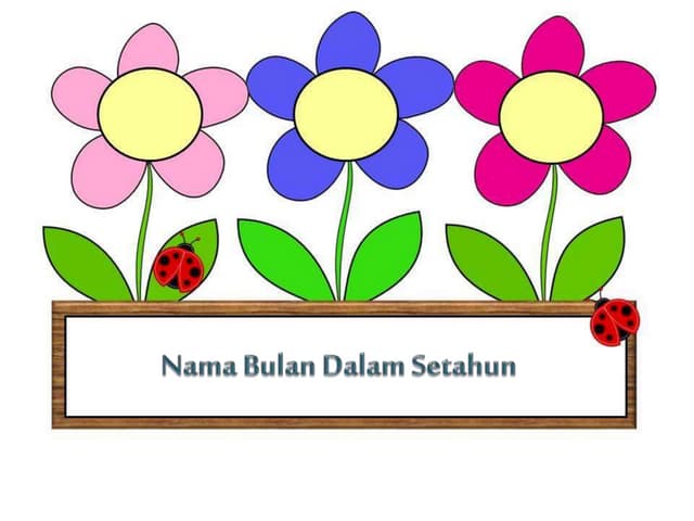 Senarai nama bulan dalam setahun