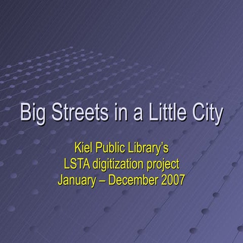 Bulebosh WAPL Presentation, May 2008