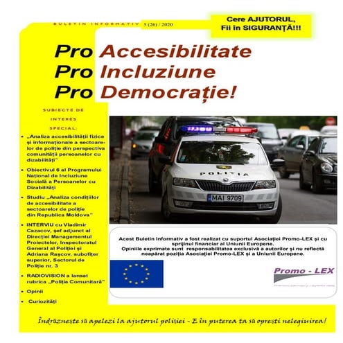 Buletin informativ nr.5 (26) 2020