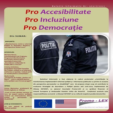 Buletin informativ nr 3 (31) 2021