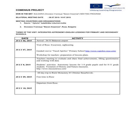 Bulgaria bilateral meeting