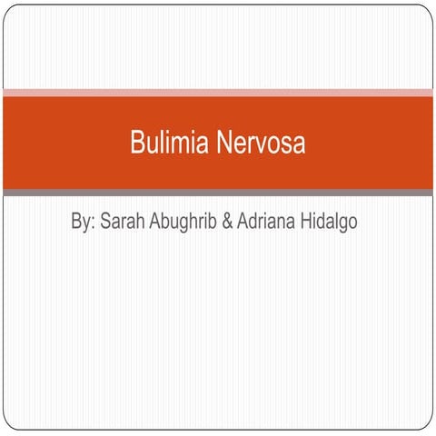 Bulimia
