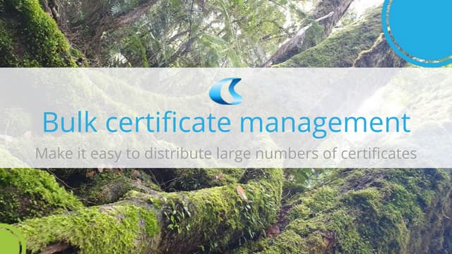 Tutorial: Bulk certificate management (Pro)