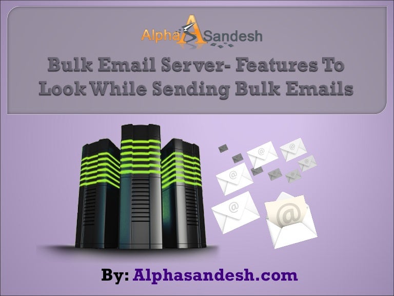 bulk email server