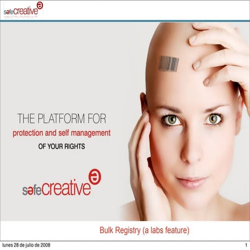 Bulk Register Safe Creative