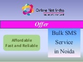 Bulk SMS Service in Noida