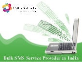 Bulk sms service provider in india