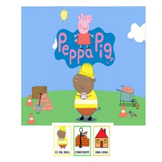 Sr. Bull ( Peppa Pig ) construye un...