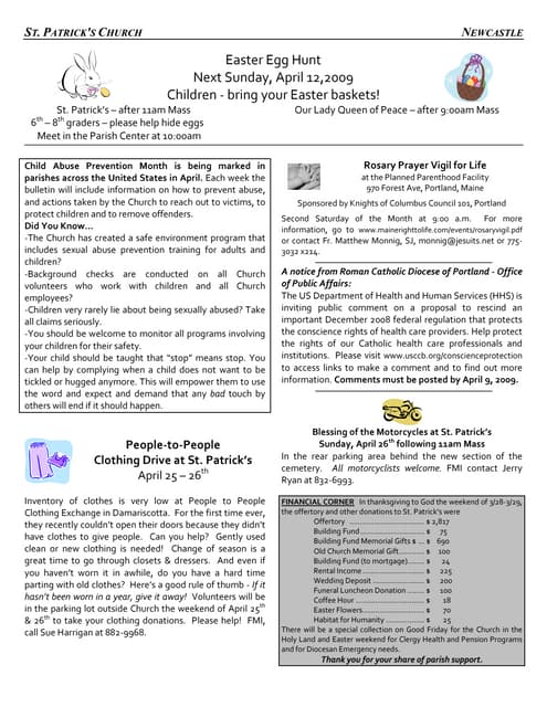 Bulletin PDF Christianity Religion Spirituality Bulletin PDF Christianity Religion Spirituality