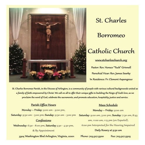 Bulletin - January 19, 2014