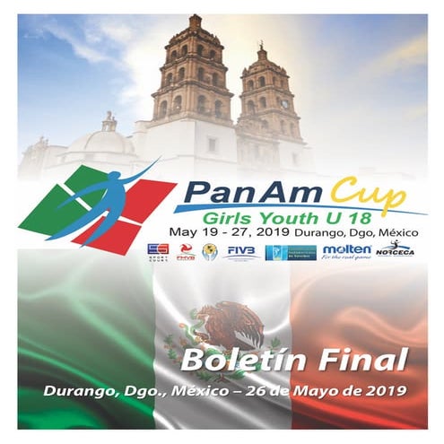 Boletin 7- Panamericano voley U18-México