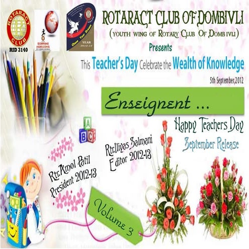 Bulletin 3 teacher day