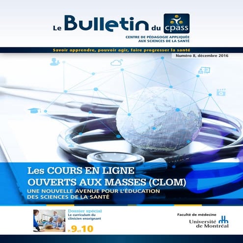 Bulletin du CPASS - Numéro 8 - Décembre 2016