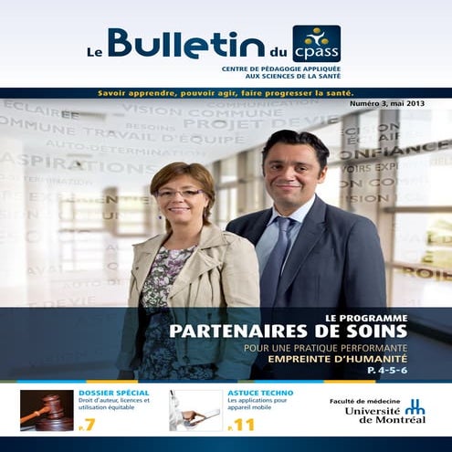 Bulletin du CPASS - Numéro 3 - Mai 2013