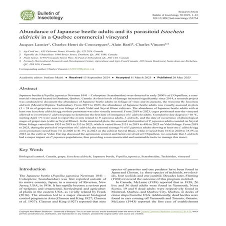 Japanese Beetle Fact Sheet | PDF