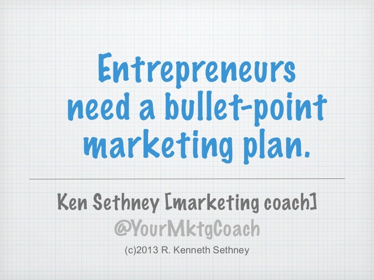 Simple business plan template image