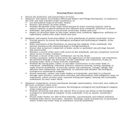 Studying water security issues | PPTX