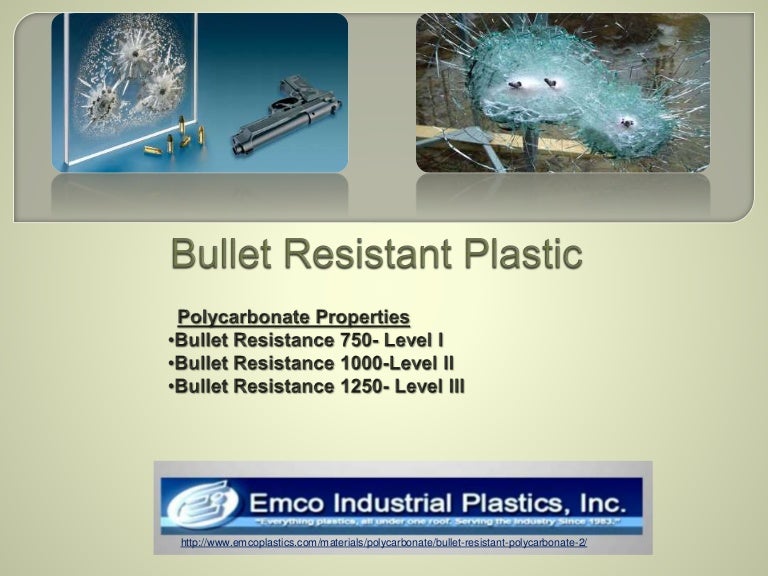 Bullet resistant plastics for businesses level 1, level 2, level 3 w…