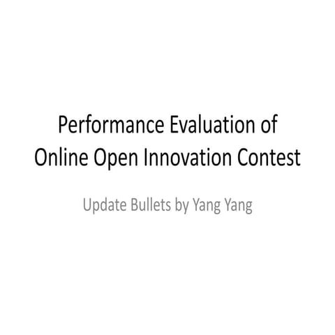 Online Contest Research