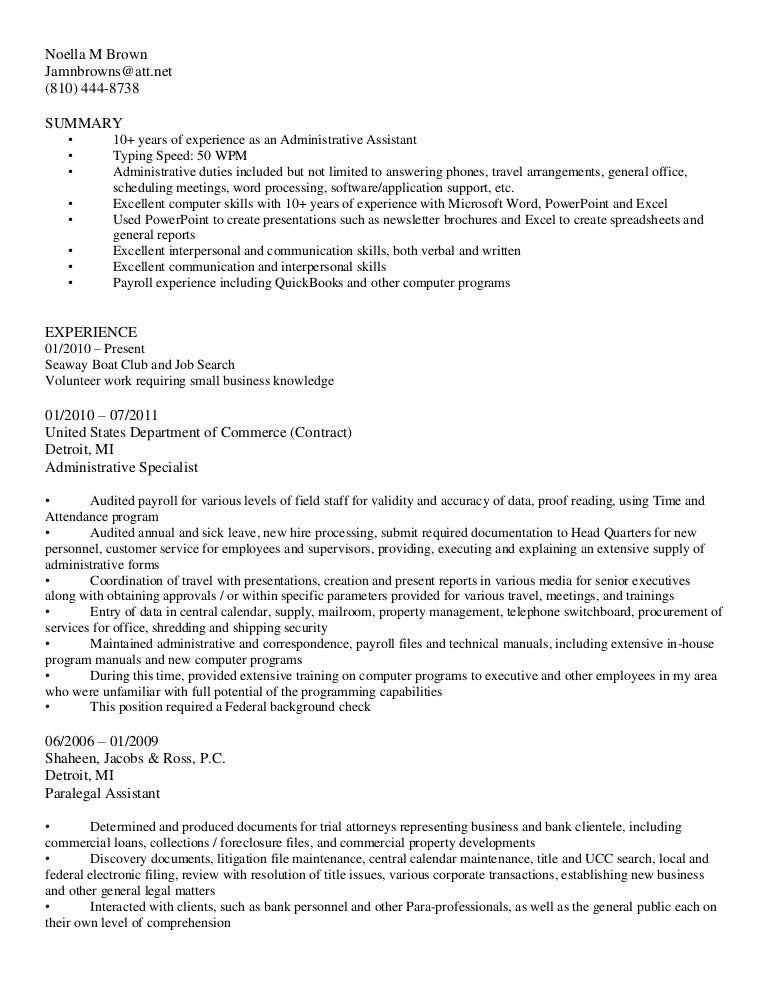 Bullet style resume - Bulletstyleresume Copy 140530091635 Phpapp02 Thumbnail 4 