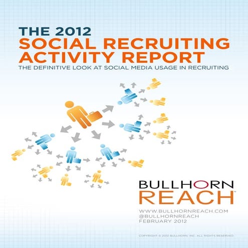 Bullhorn Reach: 2012 Activity Report | Social Media Recruiting