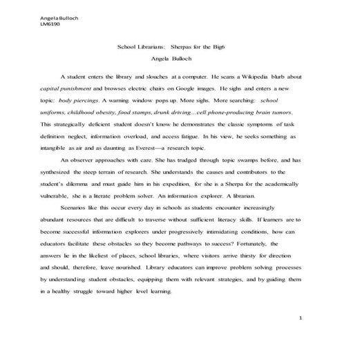 Bulloch lm6190 sherpas for the big6