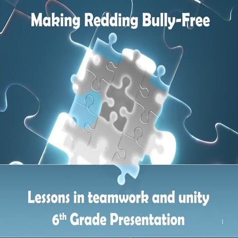 6th grade Bully Presentation