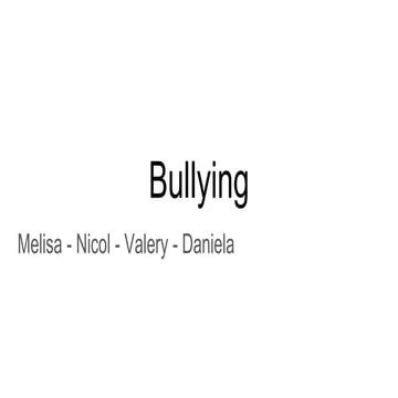 Bullying