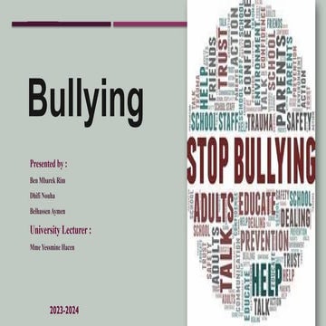 Bullying presentation/How to deal with bullying .pptx