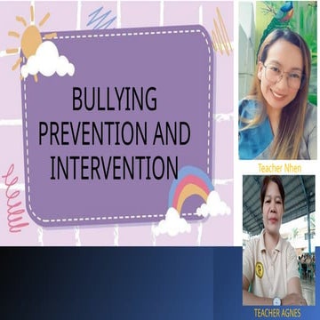 bullying-tagalog.pdf presentation for classroom | PDF
