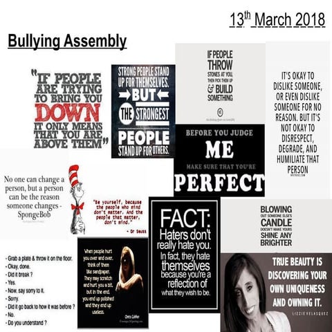 Bullying assembly