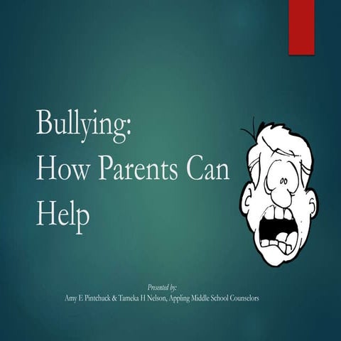 Bullying_Parent_Presentation, How to prevent bullying
