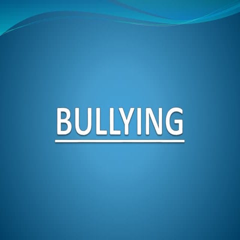 Bullying 