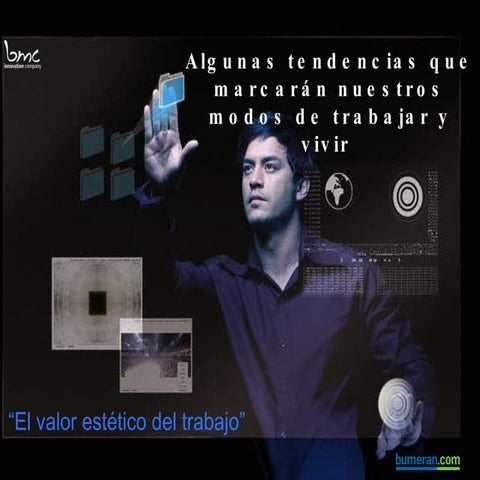 Nuevas tendencias en la forma de trabajar y vivir: El valor estético del trabajo