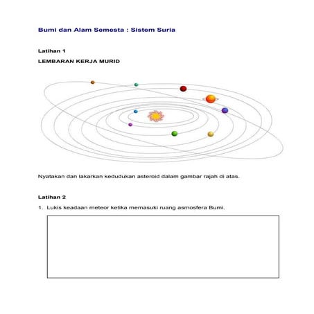 Bumi dan alam semesta