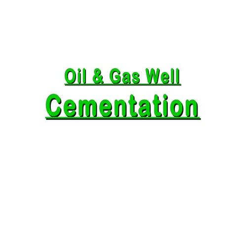 Cementation