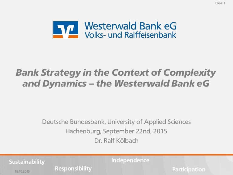 2015 09 22 Deutsche Bundesbank University Of Applied Sciences