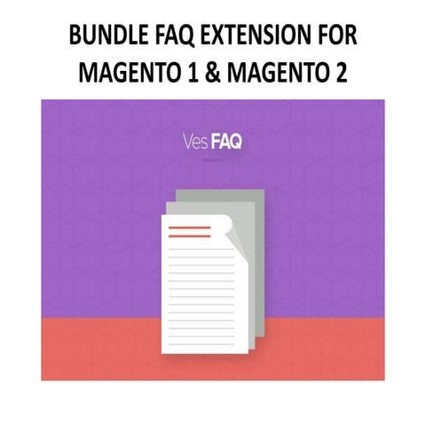 Bundle faq extension for magento 1 &amp; magento 2
