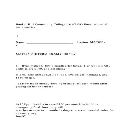Bunker Hill Community College  MAT 093 Foundations of Mathema.docx