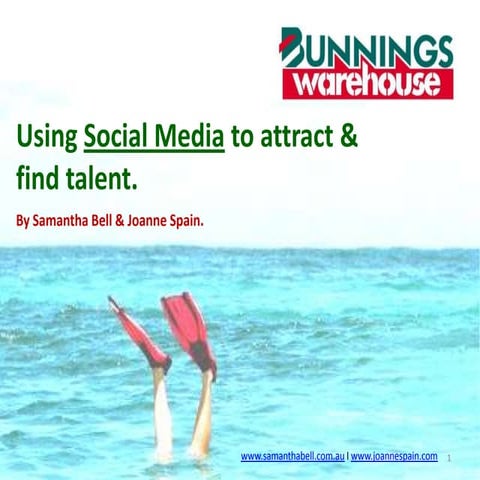Bunnings - Social Media & Recruitment