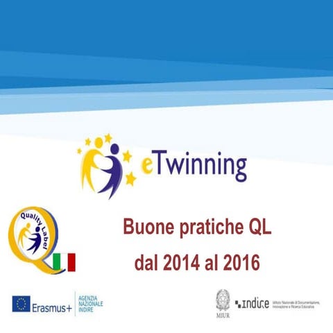 Buone pratiche QL eTwinning 2014 2015 2016