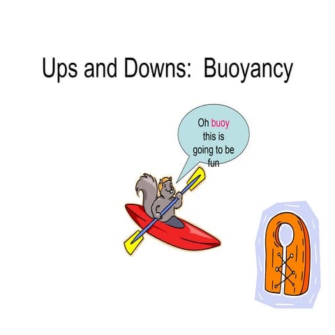 Buoyancy
