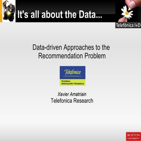 It's all About the Data