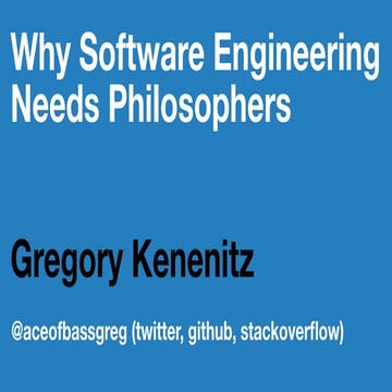 My Path From Philosophy to Software Engineering