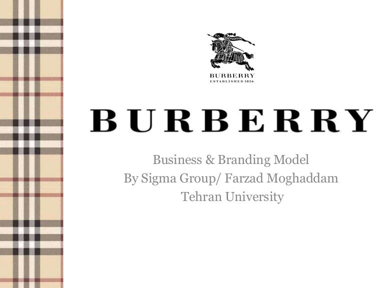 burberry-business-branding-model